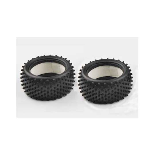 Pièce pour voiture electrique tous chemin 1/10 Pneus arrière Picots et Mousse