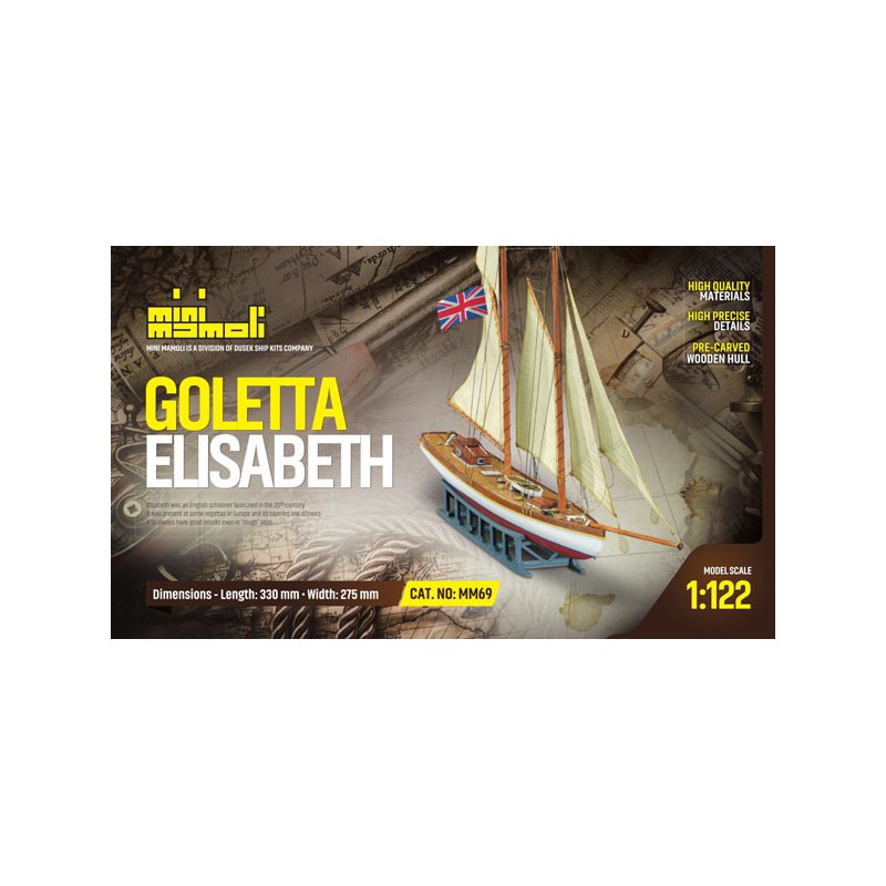 Bateau statique Goletta Elisabeth