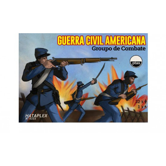 Figurine Guerra Civil Americana 1/72