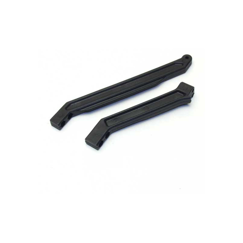 Pièce pour voiture électrique 1/8 Renforts Châssis avt arr BL