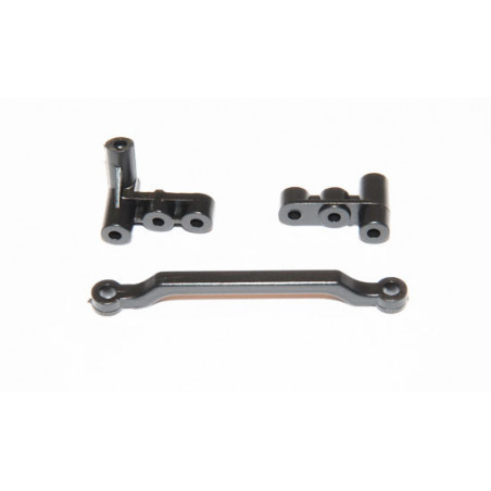 Pièce pour Buggy electrique 1/18 Renvoi de direction + Ackerman Pièce pour Buggy electrique 1/18 Renvoi de direction + Ackerman