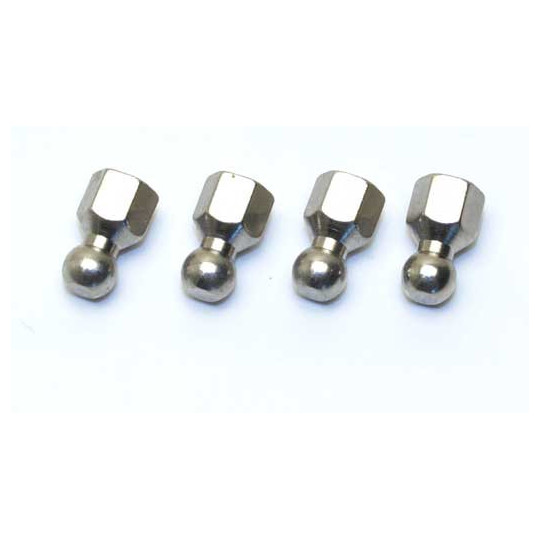 Pièce pour voiture electrique tous chemin 1/10 Rotules Amortisseurs Aluminium