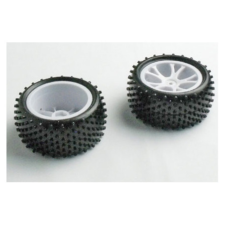 Pièce pour voiture electrique tous chemin 1/10 Roues arrière Picots Buggy 2pc Pièce pour voiture electrique tous chemin 1/10 Roues arrière Picots Buggy 2pc