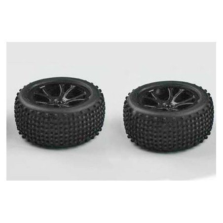 Pièce pour voiture electrique tous chemin 1/10 Roues arrière Piste Buggy 2pcs Pièce pour voiture electrique tous chemin 1/10 Roues arrière Piste Buggy 2pcs