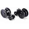 Pièce pour Buggy electrique 1/18 Roues avant Tank Crawler 1/12