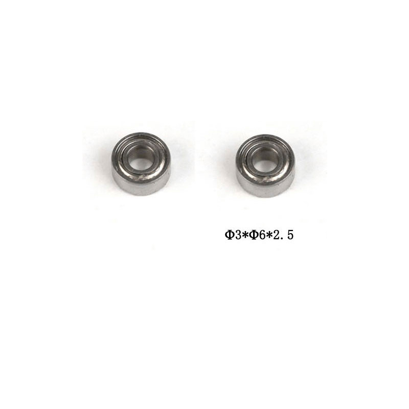 Pièce pour hélicoptère électrique Roulements 3*6*2.5mm 2 pièces
