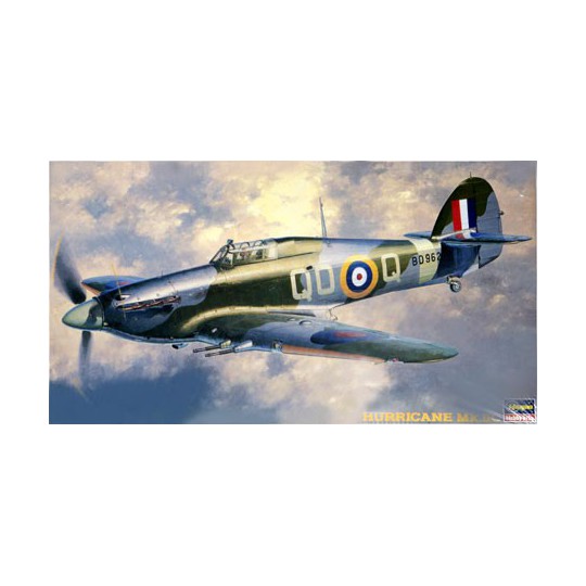 Maquette d'avion en plastique HURRICANE Mk.IIC 1/48