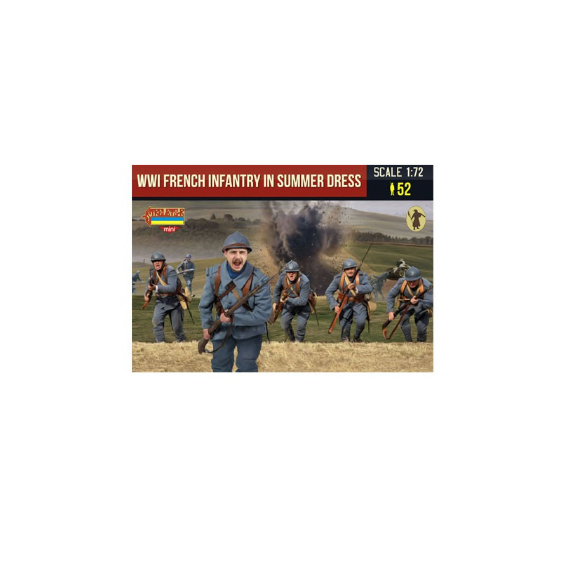 Figurine WW1 French infantry in summer dress