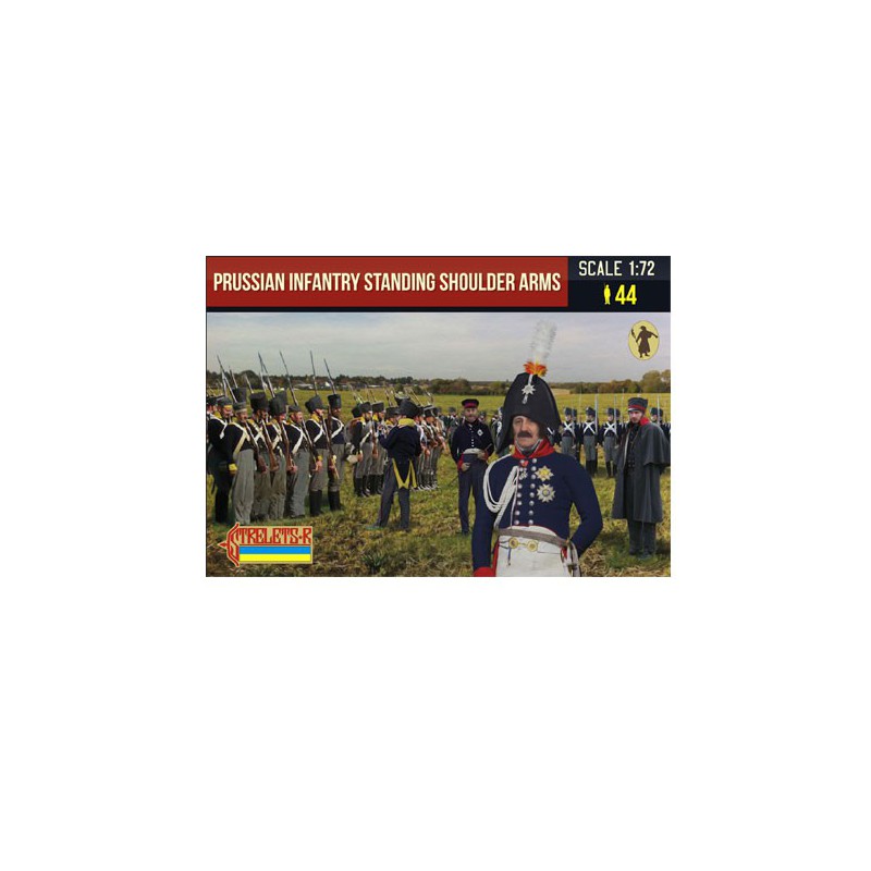 Figurine Prussian Infantry Standing Shoulder Arms Figurine Prussian Infantry Standing Shoulder Arms