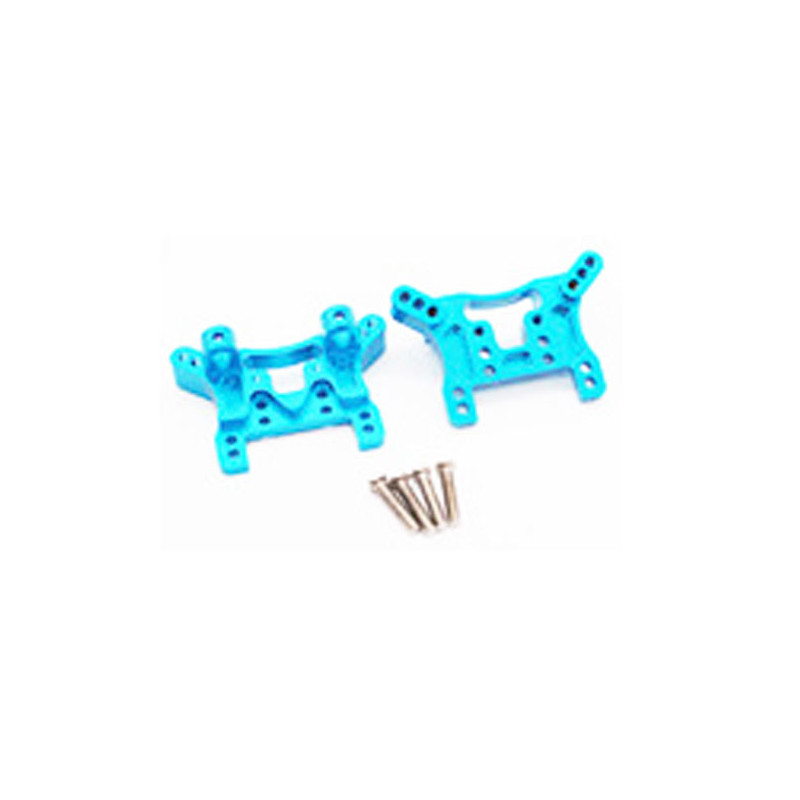 Pièce pour Buggy electrique 1/18 Sup. amortisseurs alu Mini MHD