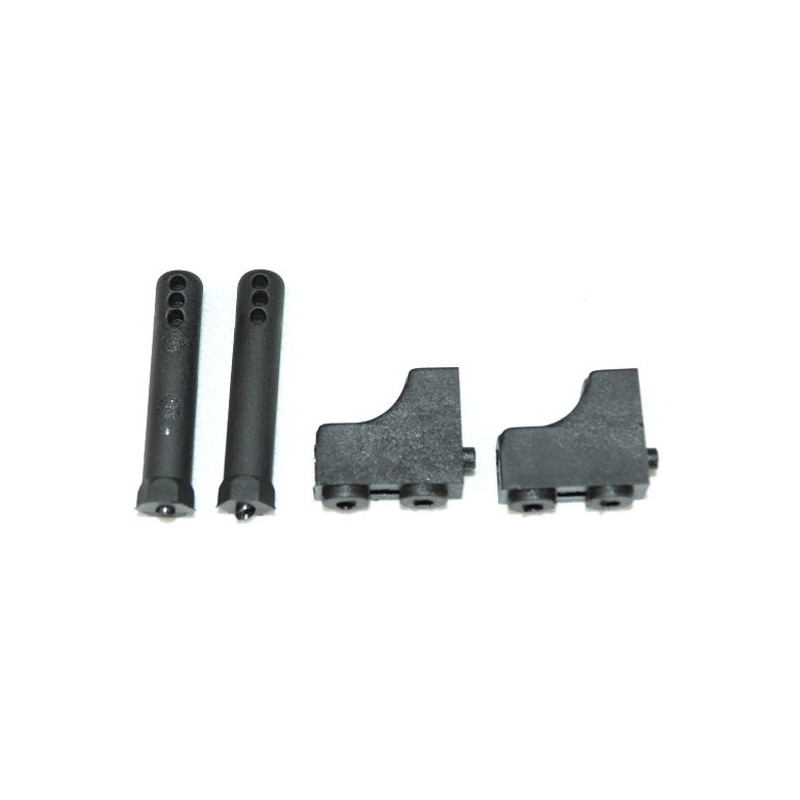 Pièce pour voiture electrique de piste 1/10 Support accu et servo