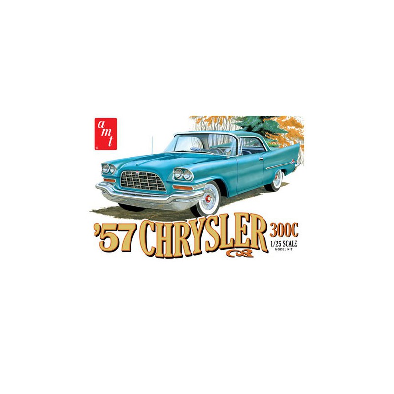 Maquette de voiture en plastique Chrysler 300C 1957