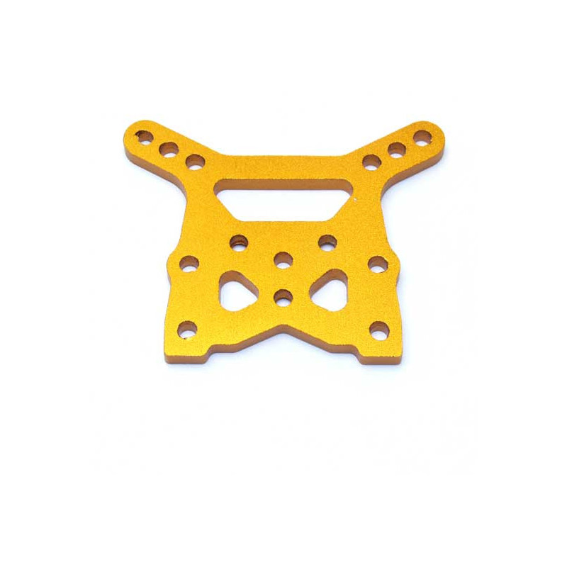 Pièce pour voiture electrique tous chemin 1/10 Support amorti. avt arr alu