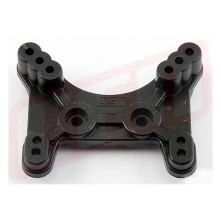 Pièce pour voiture electrique tous chemin 1/16 SUPPORT AMORTISSEUR ARRIERE Pièce pour voiture electrique tous chemin 1/16 SUPPORT AMORTISSEUR ARRIERE