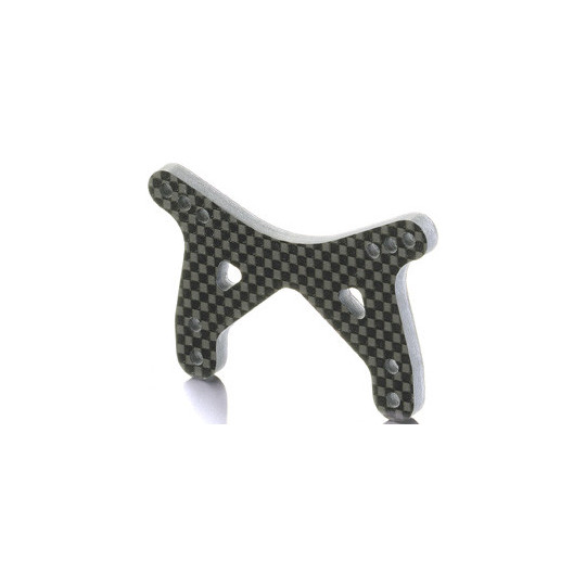 Pièce pour voiture thermique tous chemin 1/10 SUPPORT AMORTISSEUR CARBONE Pièce pour voiture thermique tous chemin 1/10 SUPPORT AMORTISSEUR CARBONE