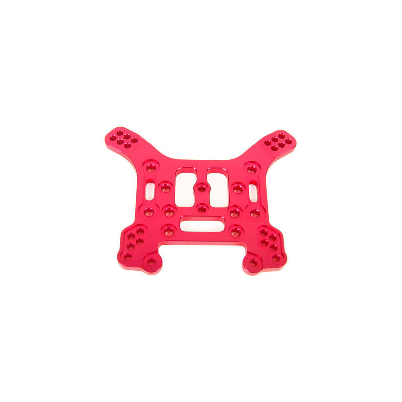 Pièce pour voiture thermique tous chemin 1/8 SUPPORT AMORTISSEURS ARR ALU