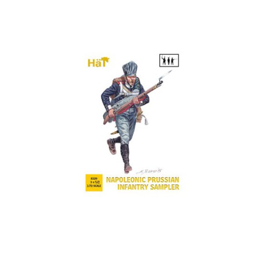 Figurine Napoleonic Prussian infantry sampler 1/72 Figurine Napoleonic Prussian infantry sampler 1/72