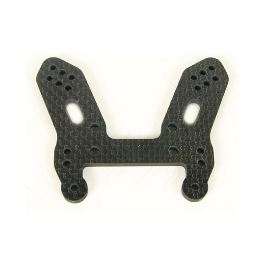 Pièce pour voiture thermique tous chemin 1/8 SUPPORT AMORTISSEURS CARBONE