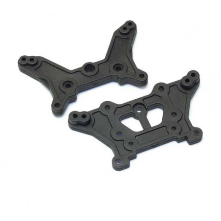 Pièce pour voiture electrique tous chemin 1/10 Supports Amortisseurs avt arr Pièce pour voiture electrique tous chemin 1/10 Supports Amortisseurs avt arr
