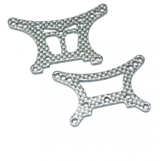 Pièce pour voiture electrique tous chemin 1/10 Supports Amortisseurs avt arr Pièce pour voiture electrique tous chemin 1/10 Supports Amortisseurs avt arr