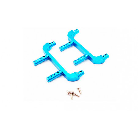 Pièce pour Buggy electrique 1/18 Supports de carro alu Mini MHD Pièce pour Buggy electrique 1/18 Supports de carro alu Mini MHD