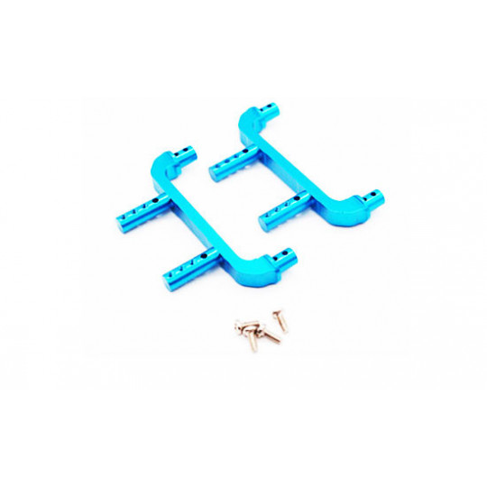 Pièce pour Buggy electrique 1/18 Supports de carro alu Mini MHD Pièce pour Buggy electrique 1/18 Supports de carro alu Mini MHD