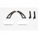 Pièce pour Buggy electrique 1/18 Supports de carro et d'aileron Pièce pour Buggy electrique 1/18 Supports de carro et d'aileron