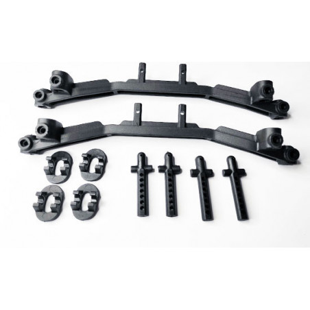 Pièce pour voiture electrique tous chemin 1/10 Supports de carrosserie Pièce pour voiture electrique tous chemin 1/10 Supports de carrosserie