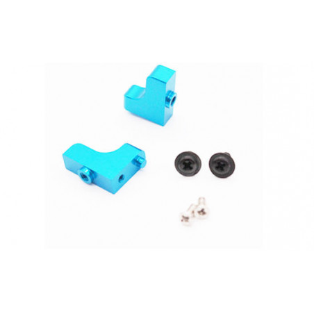 Pièce pour Buggy electrique 1/18 Supports servo Alu Mini MHD Pièce pour Buggy electrique 1/18 Supports servo Alu Mini MHD