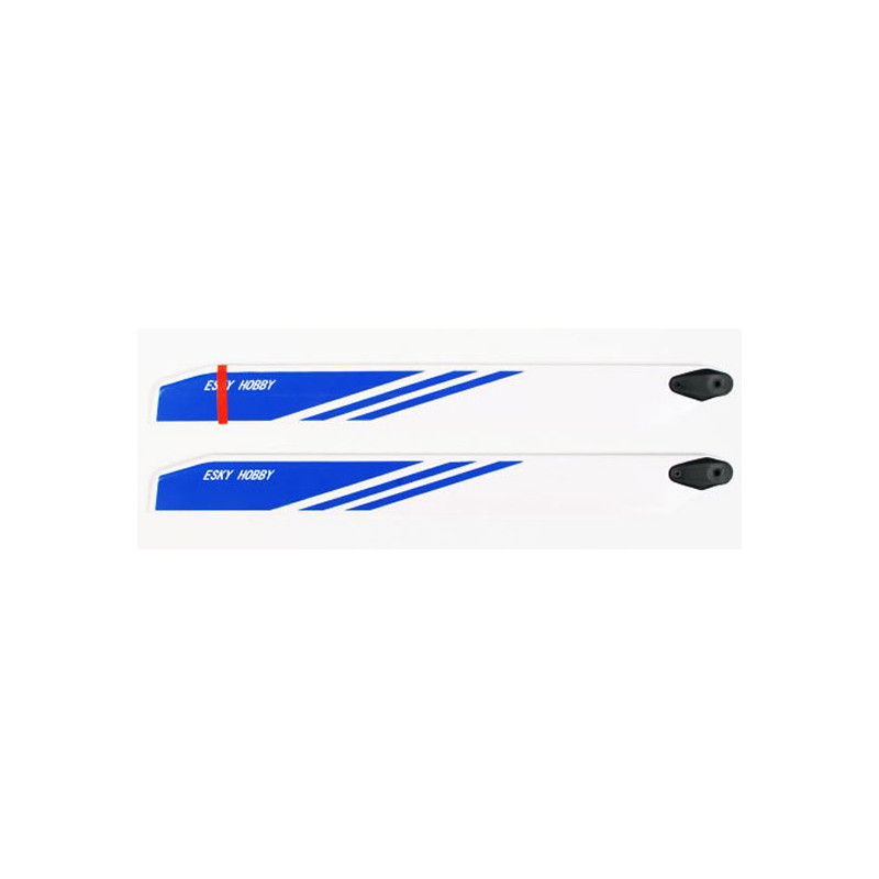 Pièce pour hélicoptère électrique TINY 700 CX Pales bleues