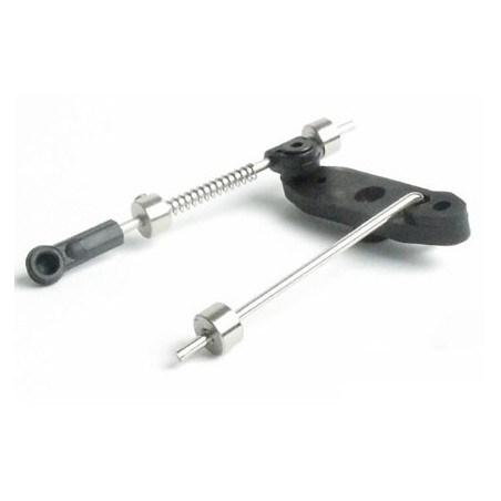 Pièce pour voiture thermique tous chemin 1/10 Tringlerie de gaz Pièce pour voiture thermique tous chemin 1/10 Tringlerie de gaz