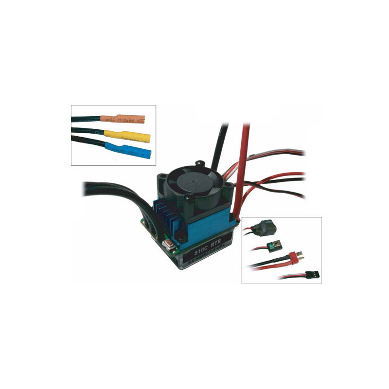 Pièce pour voiture electrique tous chemin 1/10 Variateur brushless