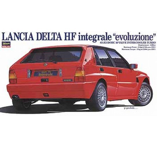 Maquette de voiture en plastique LANCIA DELTA HF INTEG. 1/24 Maquette de voiture en plastique LANCIA DELTA HF INTEG. 1/24