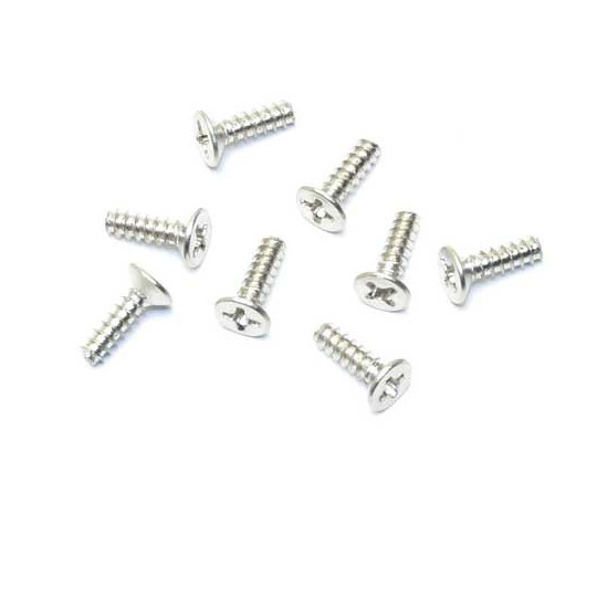 Pièce pour voiture electrique tous chemin 1/10 Vis Auto Foreuse 3x10 (8pcs)