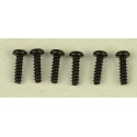 Pièce pour voiture electrique tous chemin 1/10 Vis auto foreuse 3x10 6 pcs