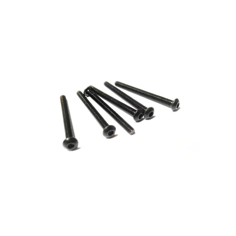 Pièce pour voiture electrique tous chemin 1/10 Vis BHC M3x34mm