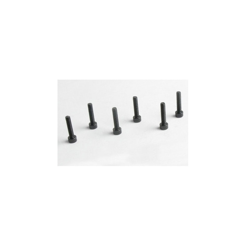 Pièce pour voiture electrique tous chemin 1/10 Vis BTR M3*14  6pcs
