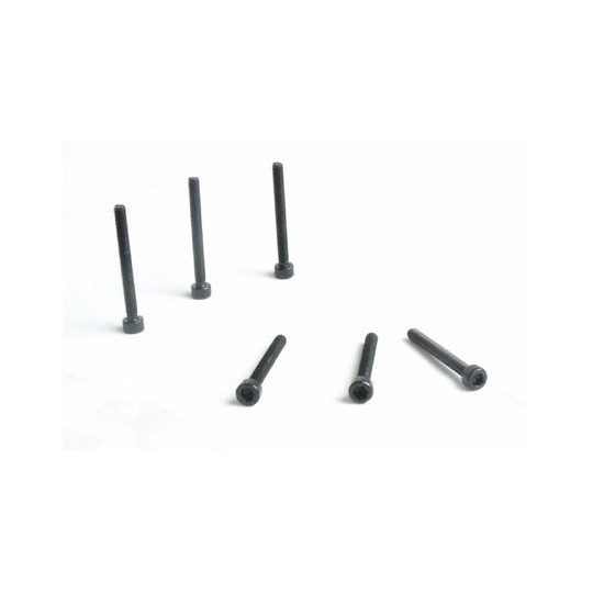 Pièce pour voiture electrique tous chemin 1/10 Vis BTR M3*28  6pcs