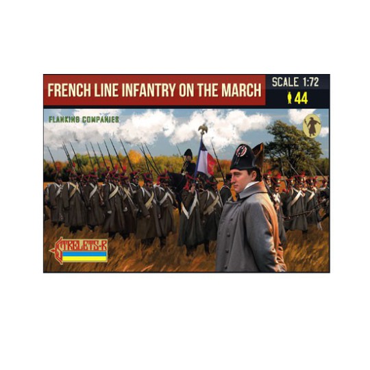 Figurine French Line Infantry on the March Figurine French Line Infantry on the March