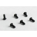 Pièce pour voiture electrique tous chemin 1/10 Vis courte M3*8  6pcs