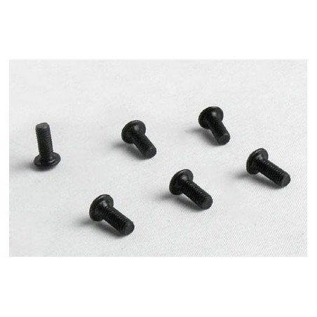 Pièce pour voiture electrique tous chemin 1/10 Vis courte M3*8 6pcs Pièce pour voiture electrique tous chemin 1/10 Vis courte M3*8 6pcs
