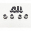 Pièce pour voiture thermique tous chemin 1/8 Vis Fusée + Entretoises Gunner Pièce pour voiture thermique tous chemin 1/8 Vis Fusée + Entretoises Gunner