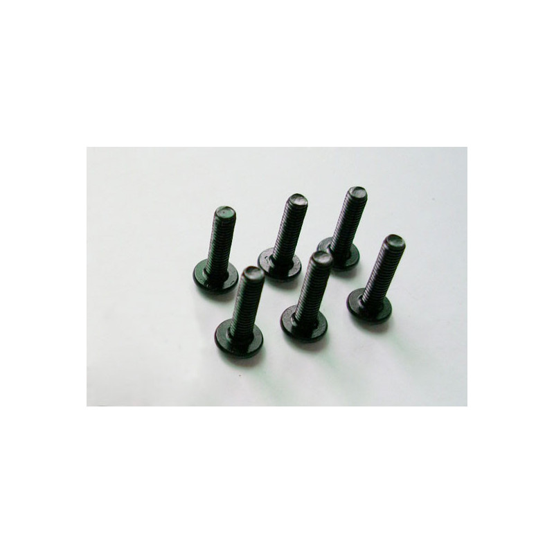 Pièce pour voiture electrique tous chemin 1/10 Vis M3*12  6pcs