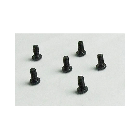 Pièce pour voiture electrique tous chemin 1/10 Vis Parker M3*6  6pcs