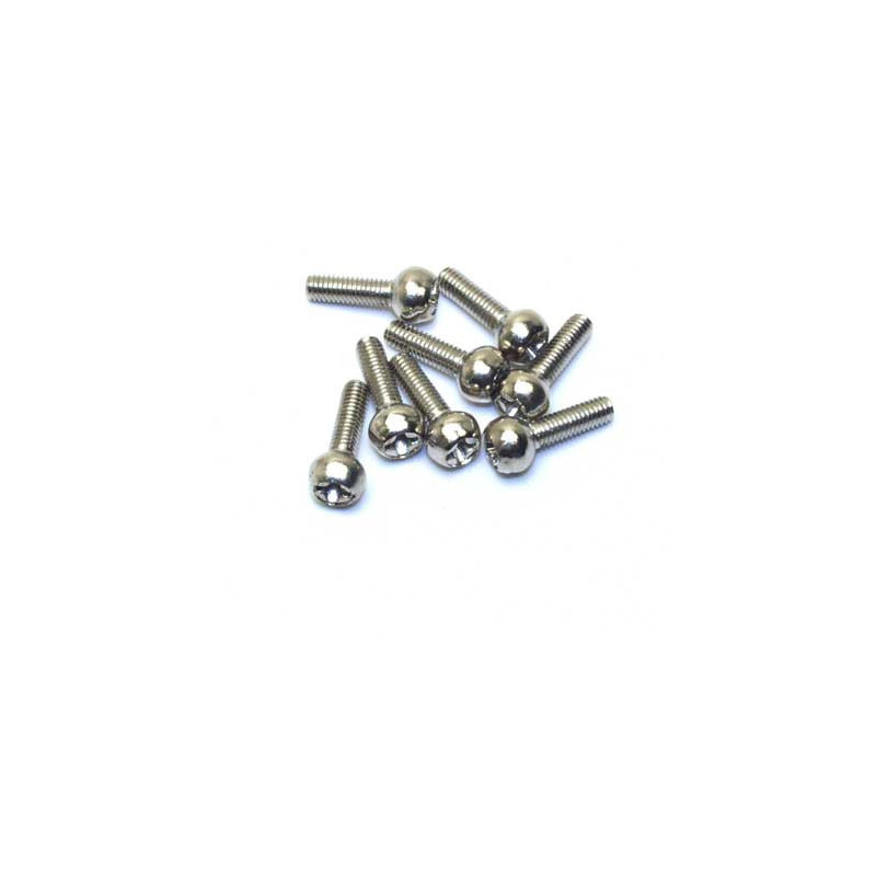 Pièce pour voiture electrique tous chemin 1/10 Vis Rotules M3 (6 pcs)