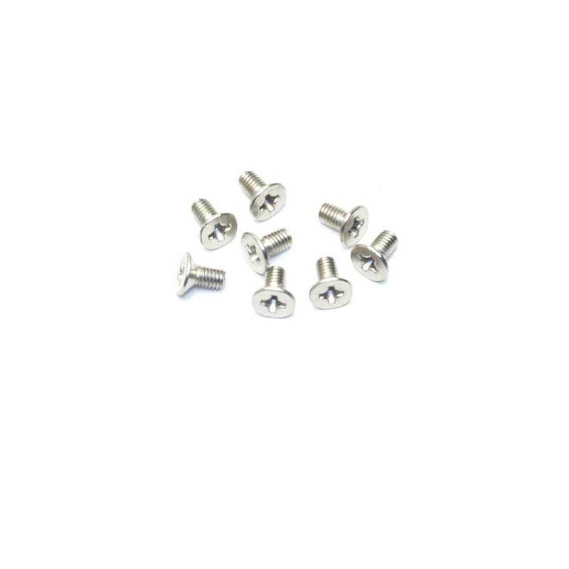 Pièce pour voiture electrique tous chemin 1/10 Vis Tête Hexagonale M3x6 8 pcs