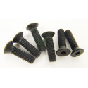Pièce pour voiture thermique tous chemin 1/5 Vis tête Plate 5 x 18.5(6 pcs) Pièce pour voiture thermique tous chemin 1/5 Vis tête Plate 5 x 18.5(6 pcs)