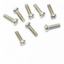 Pièce pour voiture electrique tous chemin 1/10 Vis Tête Plate M3X10 8pcs Pièce pour voiture electrique tous chemin 1/10 Vis Tête Plate M3X10 8pcs