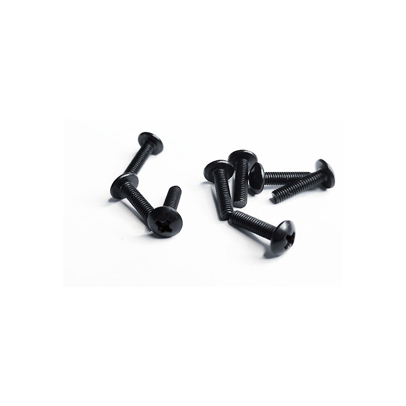 Pièce pour voiture electrique tous chemin 1/10 Vis tête plate M3x12