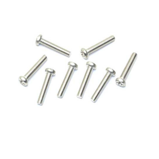 Pièce pour voiture electrique tous chemin 1/10 Vis Tête Plate M3X15 8pcs
